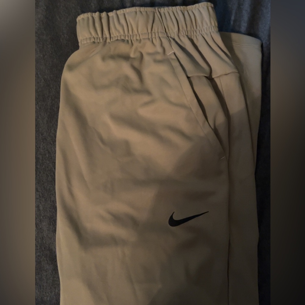 Nike Dri-FIT Beige Joggers